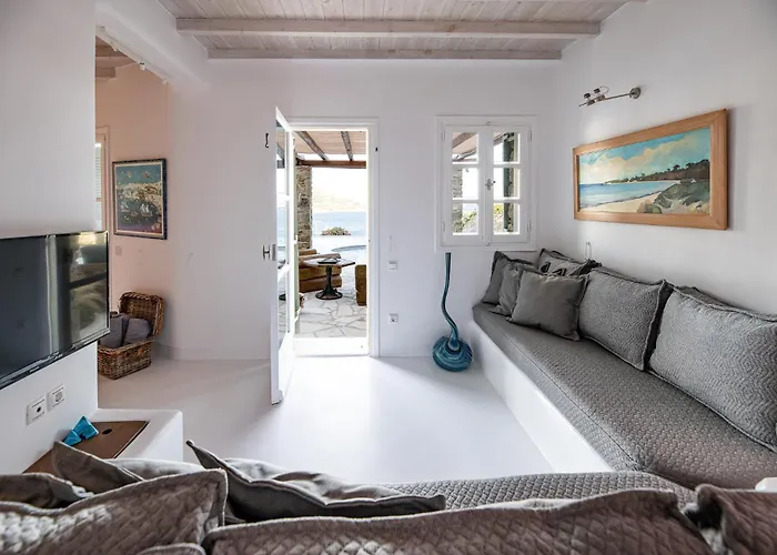 Villa Melangio 6 Br Private Pool&sea View - Aleomandra Mykonos