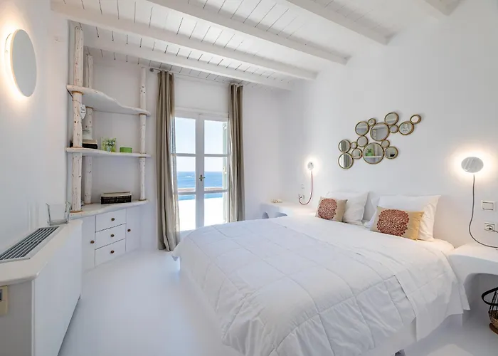 Melangio 6 Br Private Pool&sea View - Aleomandra Mykonos Villa *