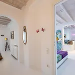 Melangio 6 Bedroom Private Pool & Sea View - Aleomandra Mykonos Villa Agios Ioannis Diakoftis