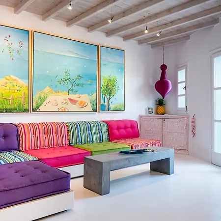 Villa Melangio Private Pool & Sunrise Views - 2024 Renovation Mykonos Town