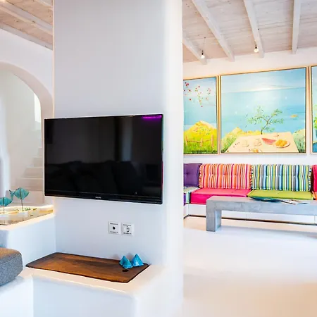Villa Melangio Private Pool & Sunrise Views - 2024 Renovation Mykonos Town
