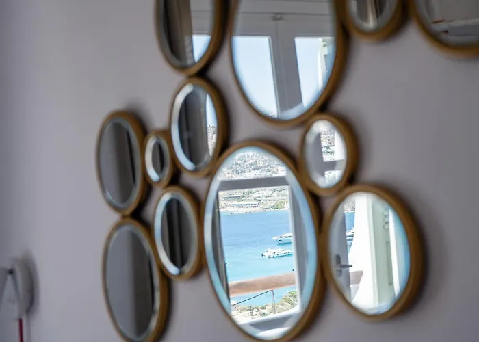 Melangio 6 Bedroom Villa Private Pool & Sea View - Aleomandra Mykonos Vila *