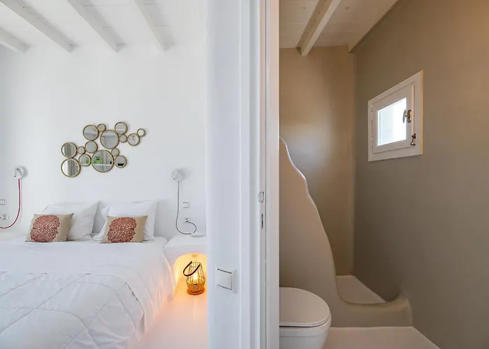 Melangio 6 Bedroom Villa Private Pool & Sea View - Aleomandra Mykonos Vila *