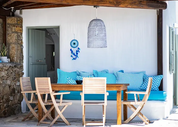 Vila Melangio 6 Bedroom Villa Private Pool & Sea View - Aleomandra Mykonos *