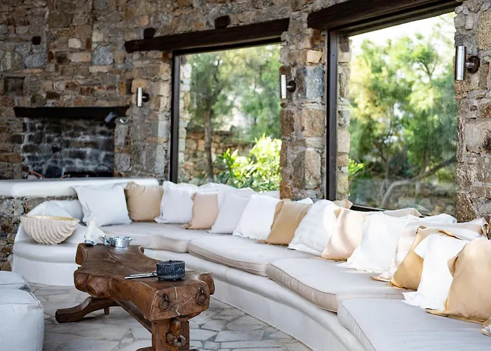 Melangio 6 Bedroom Private Pool & Sea View - Aleomandra Mykonos Villa