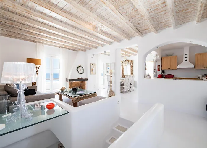 Melangio 6 Bedroom Private Pool & Sea View - Aleomandra Mykonos Agios Ioannis Diakoftis