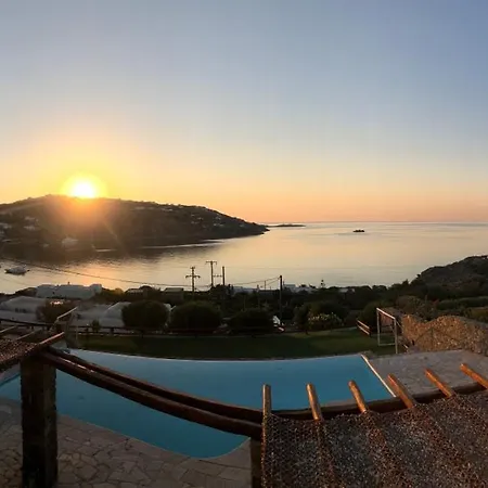 Willa Melangio 6 Bedroom Private Pool & Sea View - Aleomandra Mykonos *