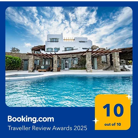Melangio 6 Bedroom Private Pool & Sea View - Aleomandra Mykonos Willa Agios Ioannis Diakoftis