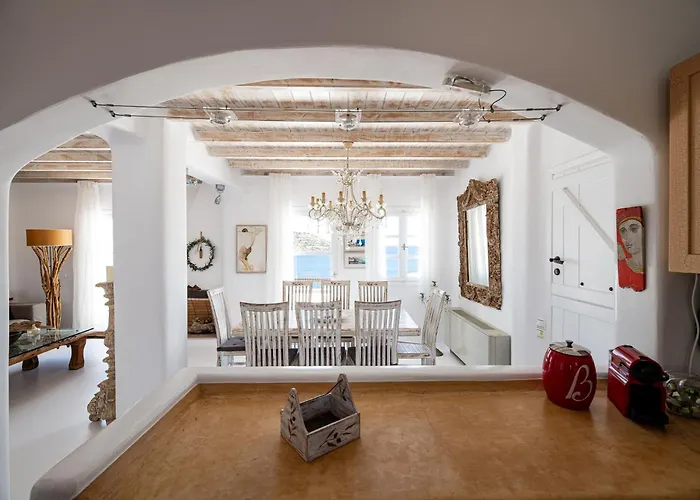 Melangio 6 Bedroom Private Pool & Sea View - Aleomandra Mykonos Willa