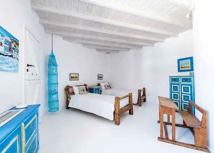 Melangio 6 Bedroom Villa Private Pool & Sea View - Aleomandra Mykonos Villa