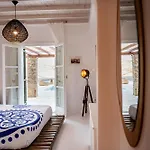 Villa Melangio 6 Bedroom Private Pool & Sea View - Aleomandra Mykonos Agios Ioannis Diakoftis