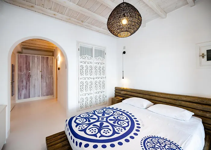 Willa Melangio 6 Bedroom Private Pool & Sea View - Aleomandra Mykonos Agios Ioannis Diakoftis