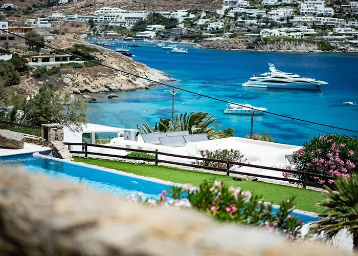 Melangio 6 Bedroom Private Pool & Sea View - Aleomandra Mykonos Willa Agios Ioannis Diakoftis