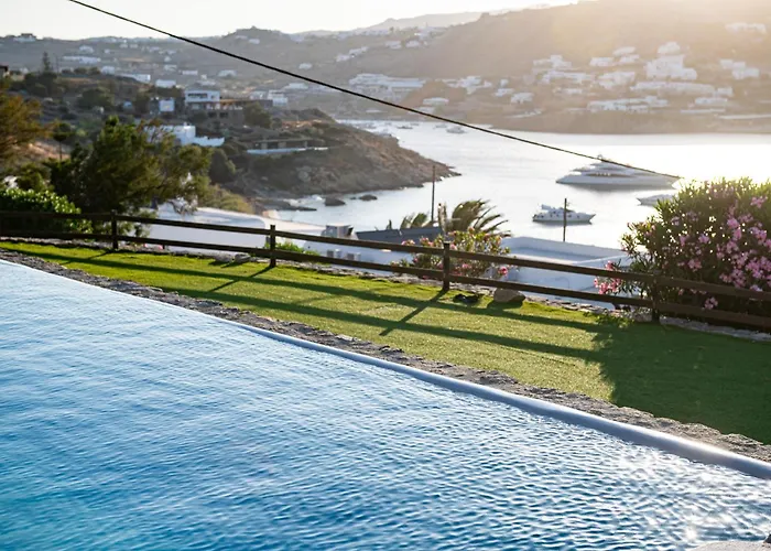 Melangio 6 Bedroom Private Pool & Sea View - Aleomandra Mykonos Agios Ioannis Diakoftis